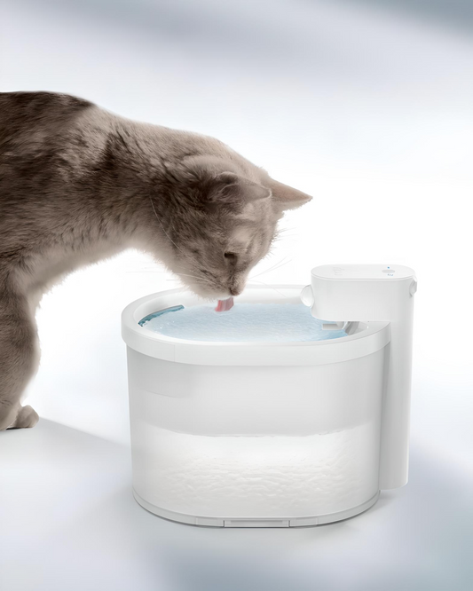 Uah Pet ZERO Fonte de água sem fio e automática para gatos
